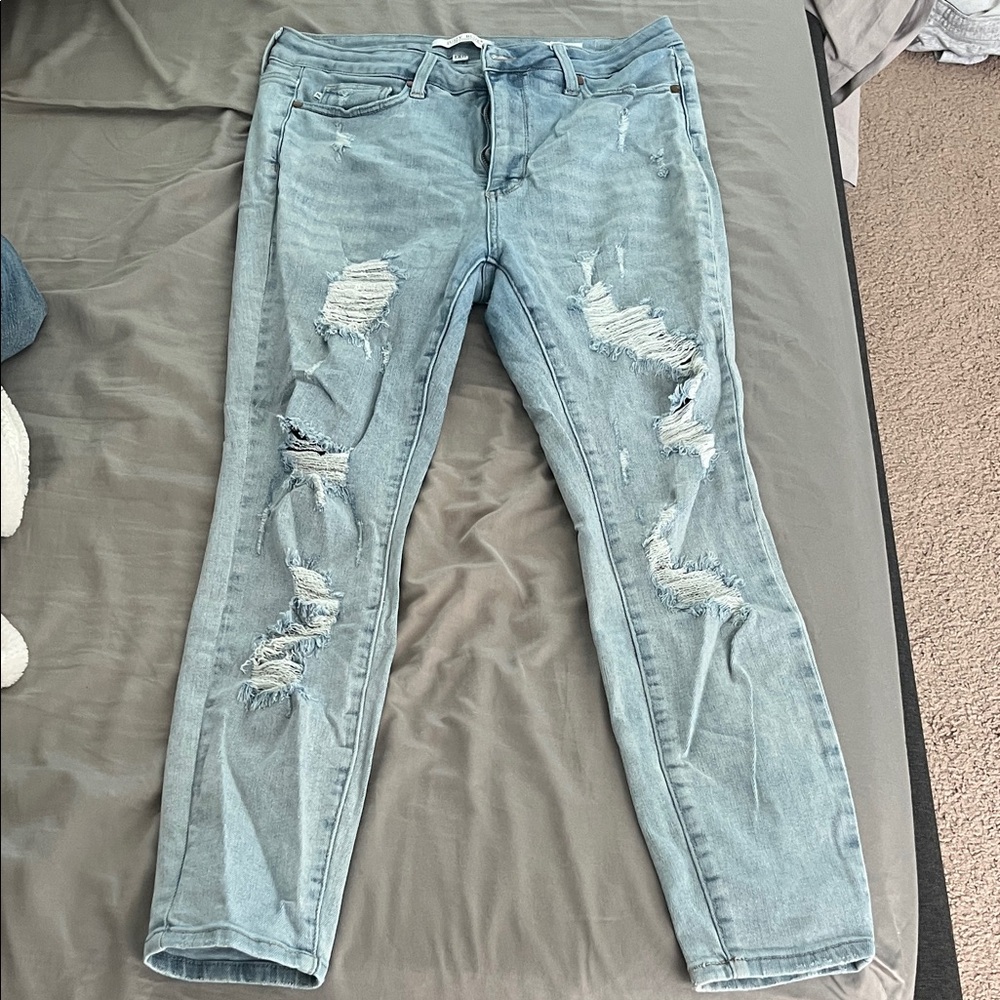 Judy Blue Light Blue Skinny Jeans